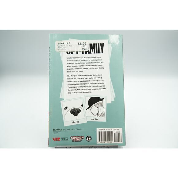 SPY x FAMILY Manga Vol. 1-4 Set English VIZ Media Shonen Jump Tatsuya Endo Lot - Picture 10 of 10